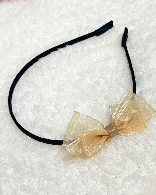 Lumièreリボンカチューシャ Ivory
