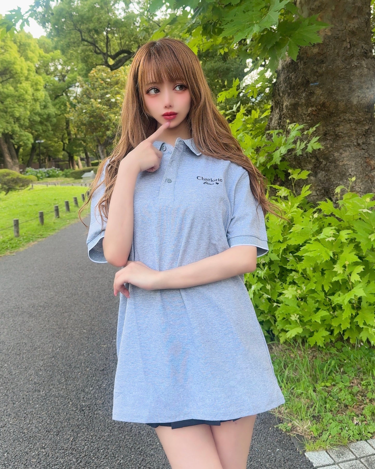 Charlotte French Polo（gray）