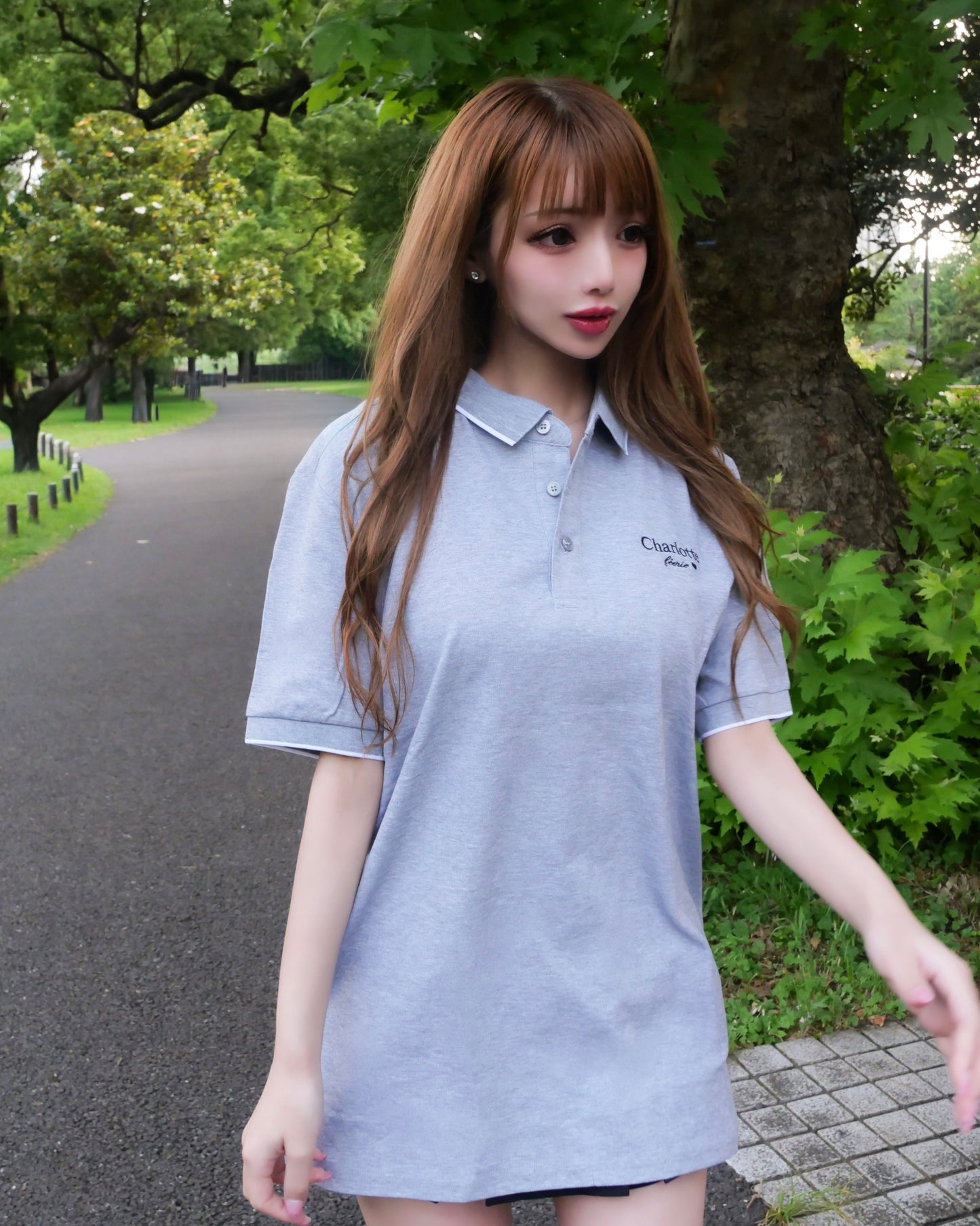 Charlotte French Polo（gray）