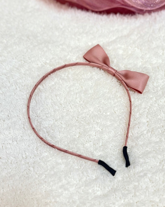 Petiteリボンカチューシャ（pink）