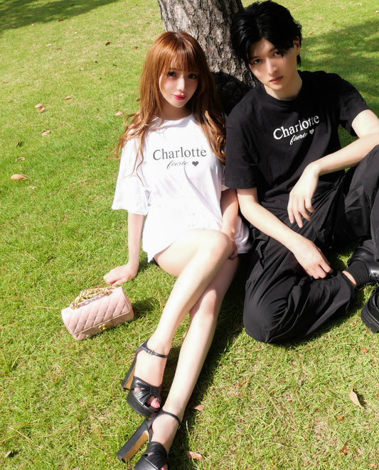 シャルロットTシャツ（ブラック）