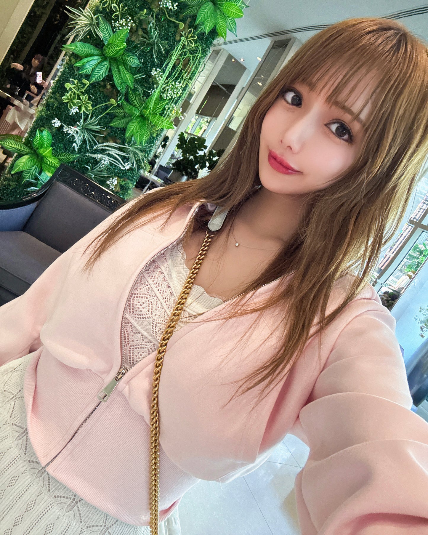 クロシェ編みワンピース（white）