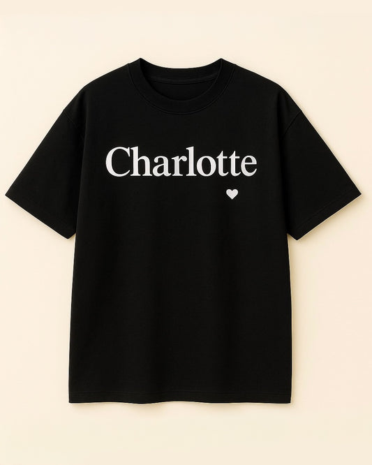 CharlotteロゴTシャツ