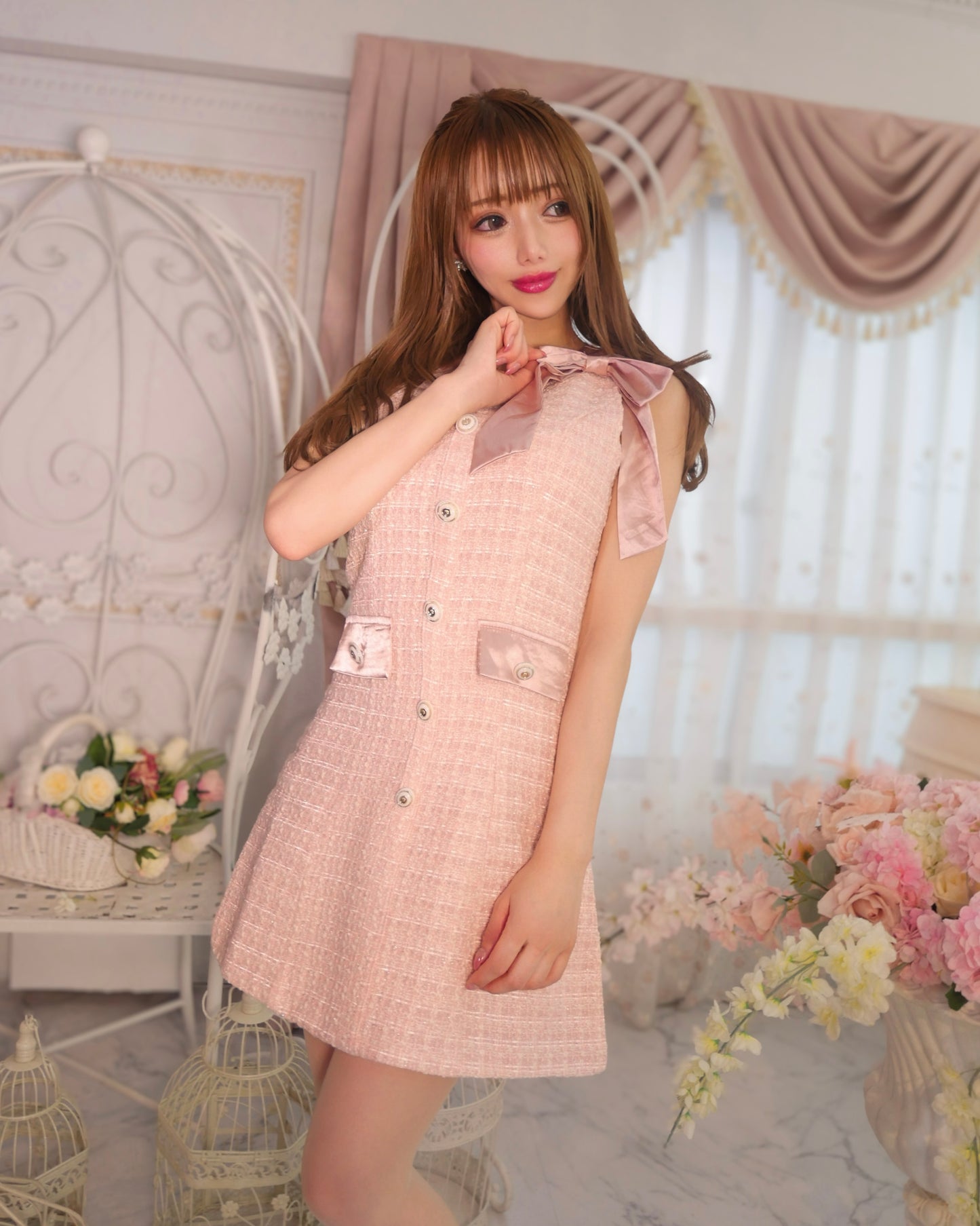 ♡20％OFF♡ Lovelyツイードワンピース
