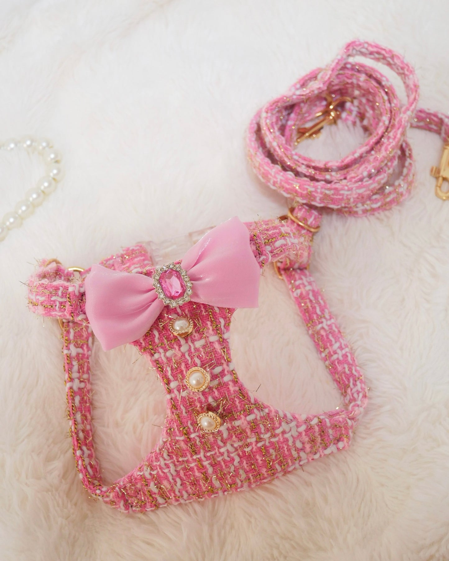 Chouchou Rose ツイードハーネス