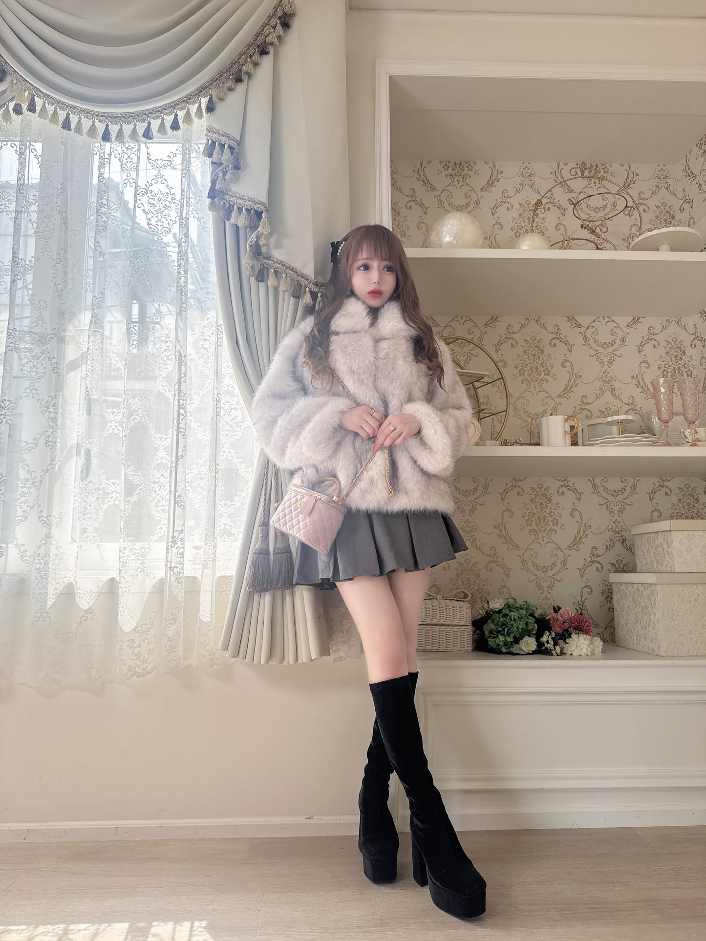Roséeキルティングチェーン2wayバッグ