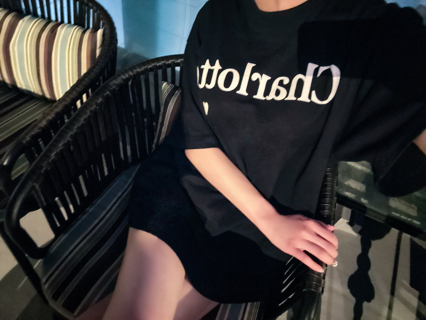 CharlotteロゴTシャツ