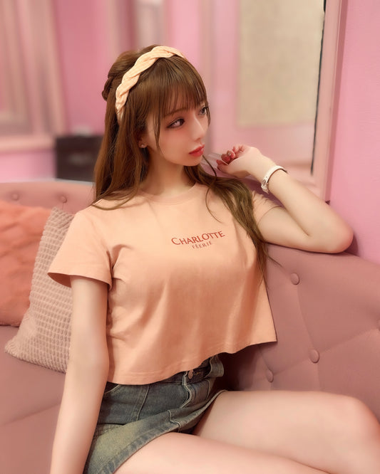 CHARLOTTE Old RoseベビーTシャツ