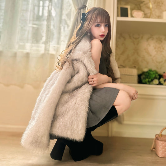 【受注販売】 Charlotte ふわふわファーコート