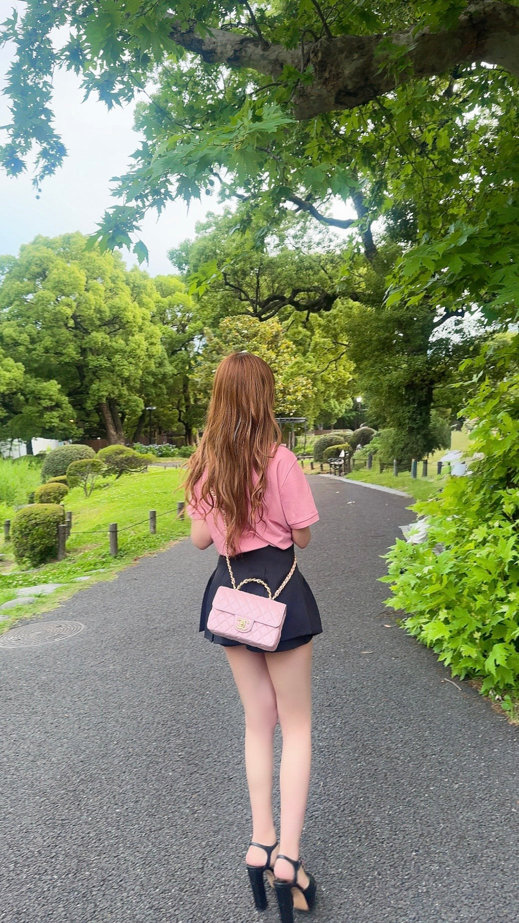 Charlotteフレンチポロシャツ（ピンク）