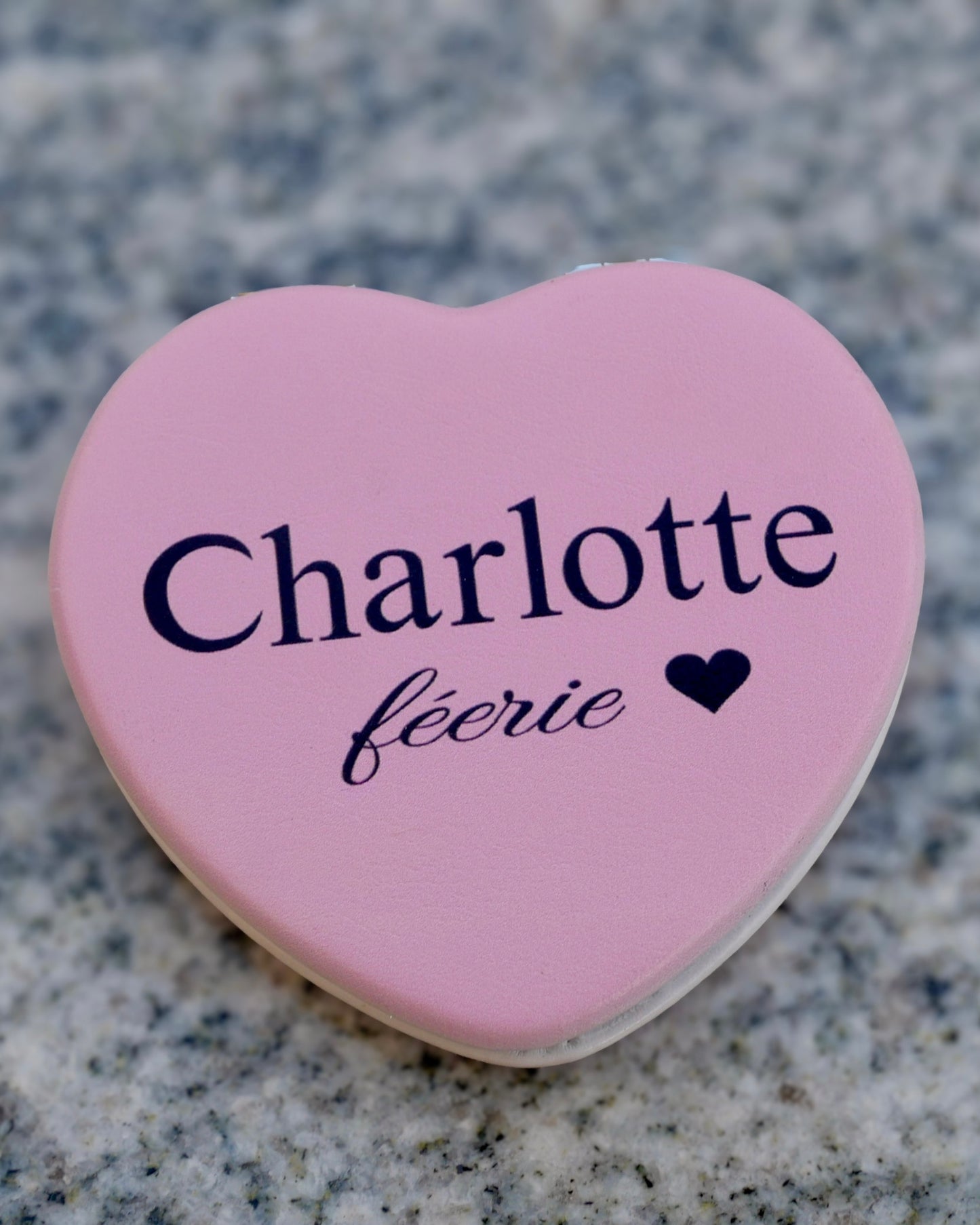 Charlotteハートコンパクトミラー