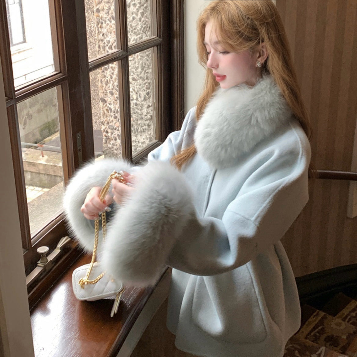 【受注販売】 Charlotte ドールファーコート