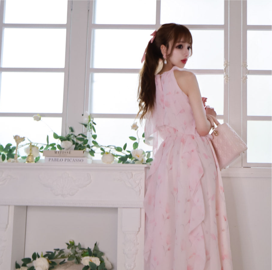 Tulipe roséeドレス
