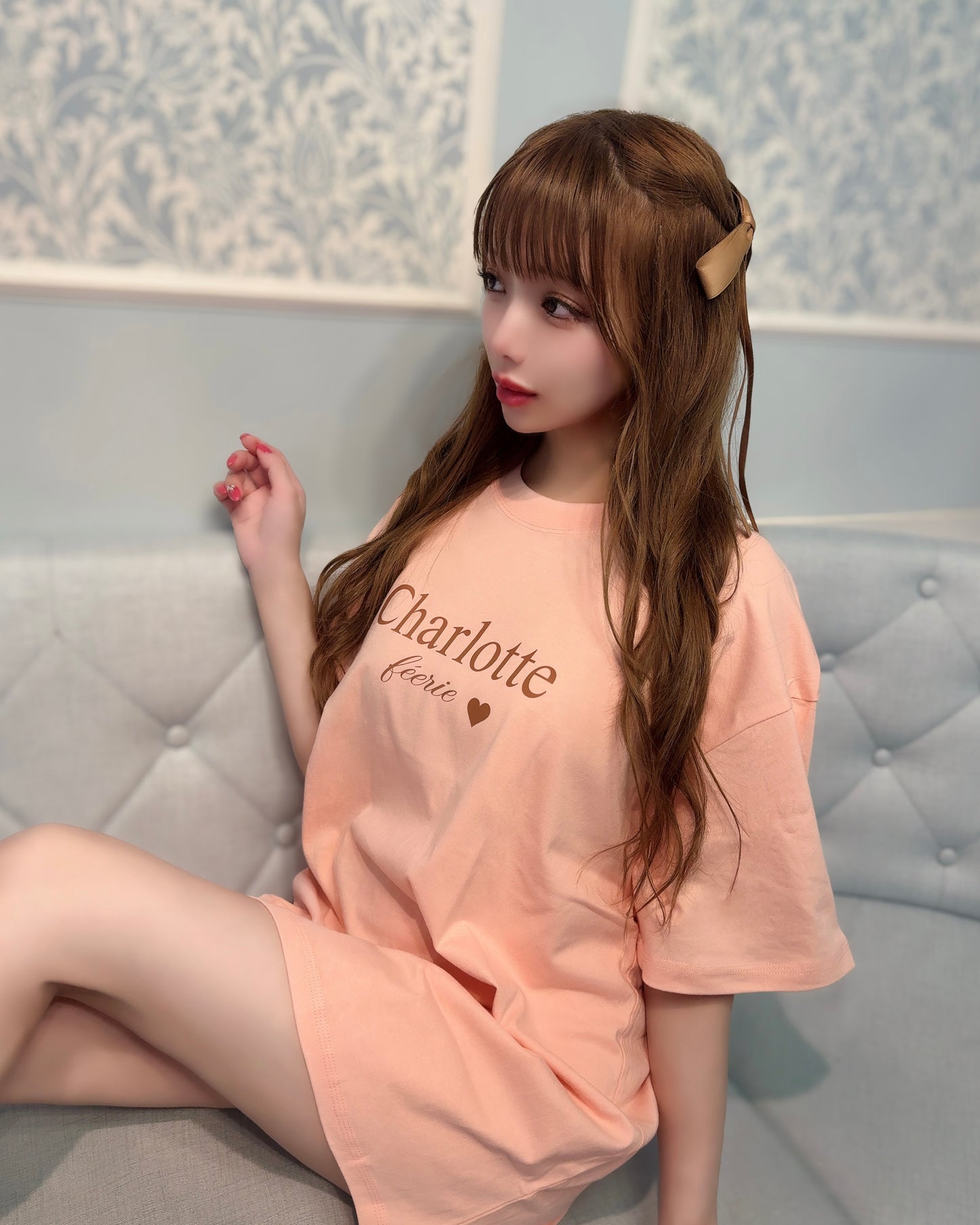 Charlotteツインリボン（ブラウン）