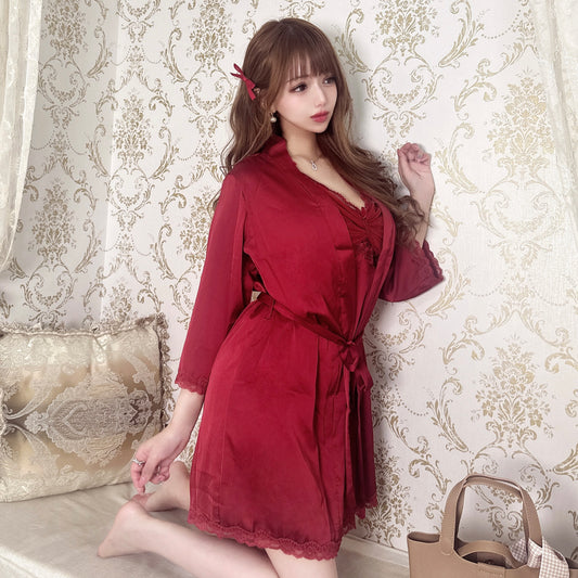 Nuit Rouge ルームウェア（ガウン付き）　20%OFF