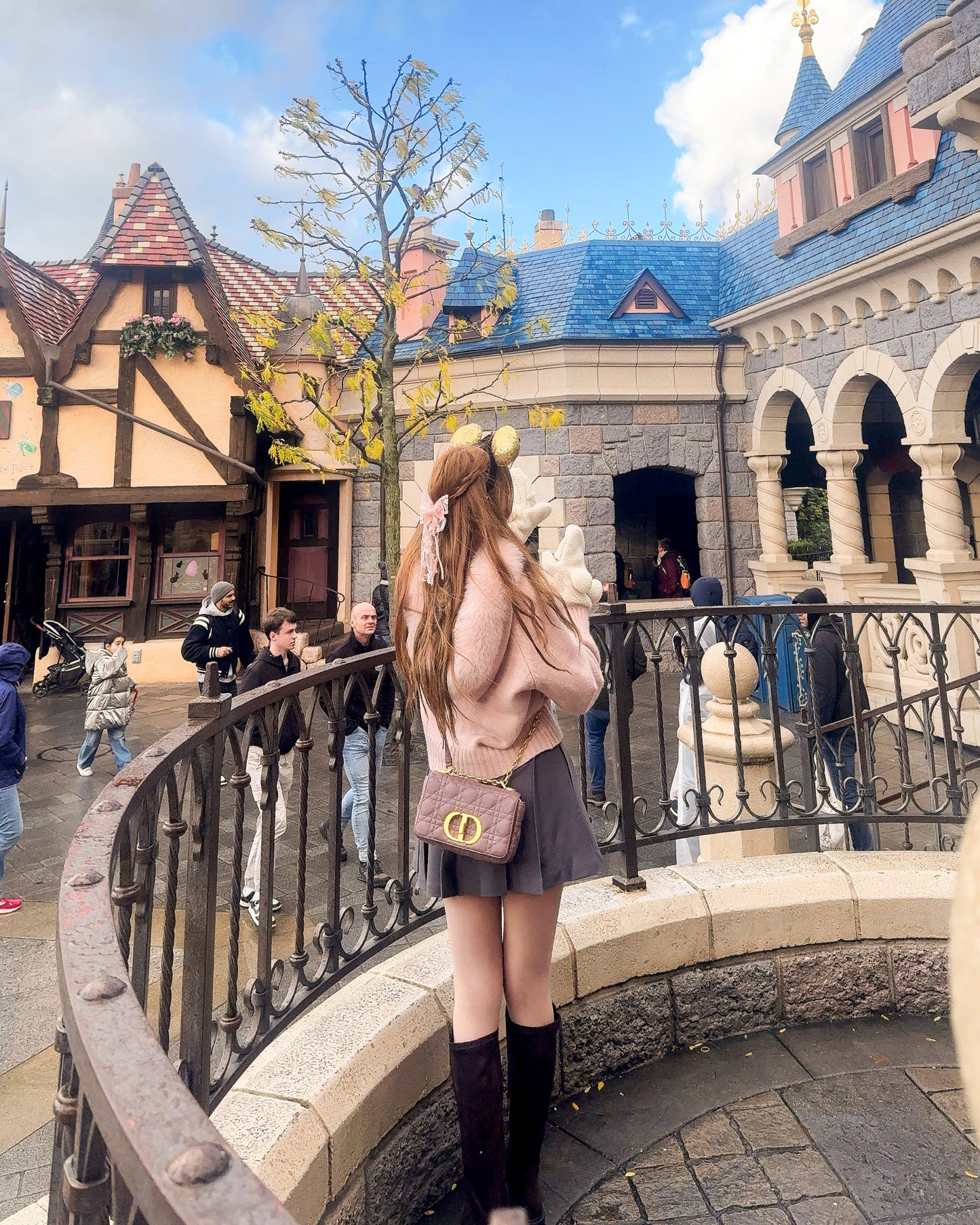 【受注販売】 Charlotte ふわふわファーニットカーディガン　10%OFF