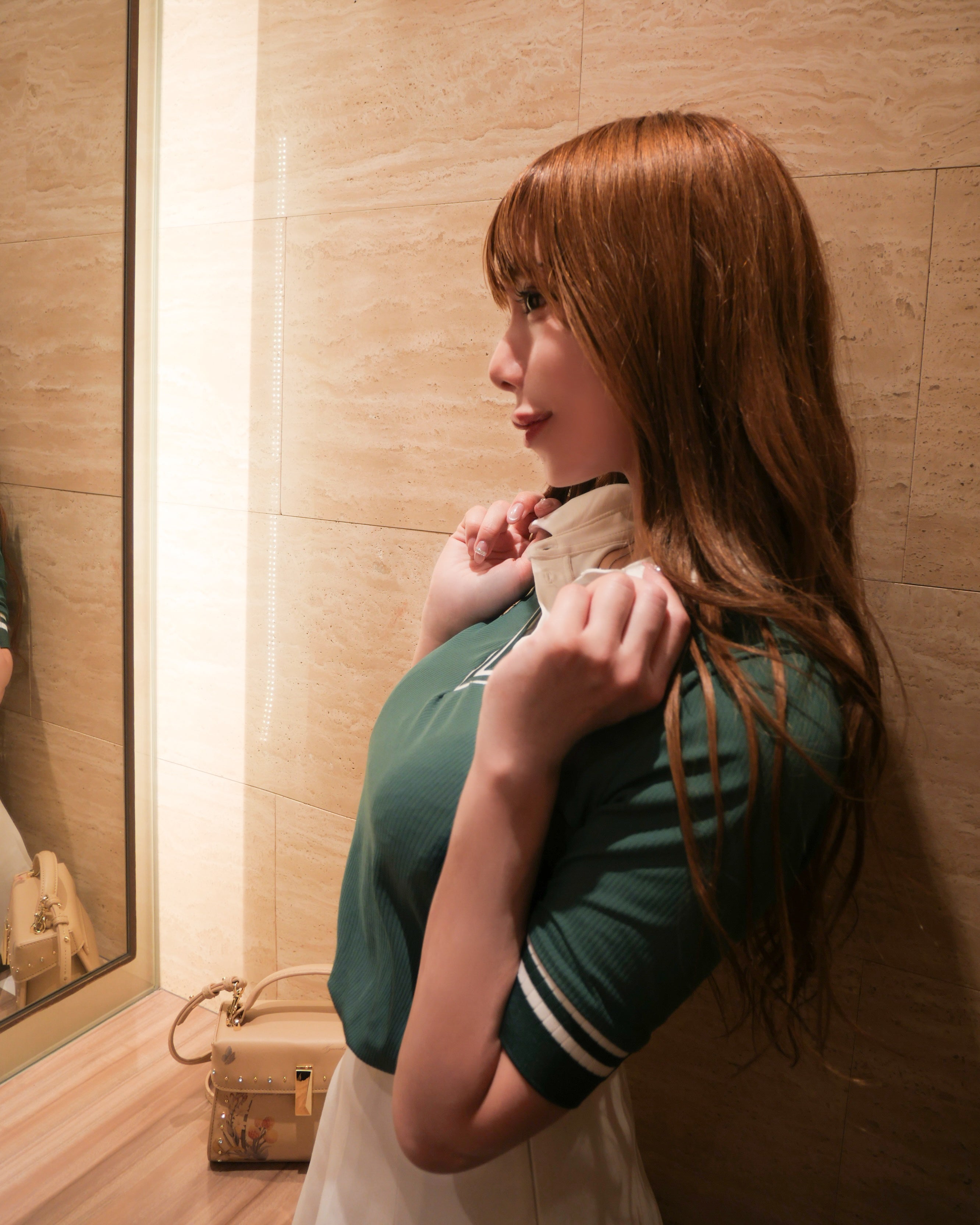 Lady ポロシャツ（Moss Green） – Charlotte féerie ♥