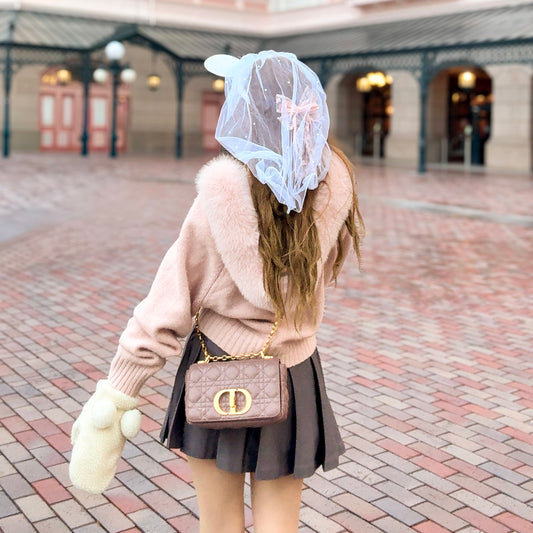 [Made to Order] Charlotte Fluffy Fur Knit Cardigan