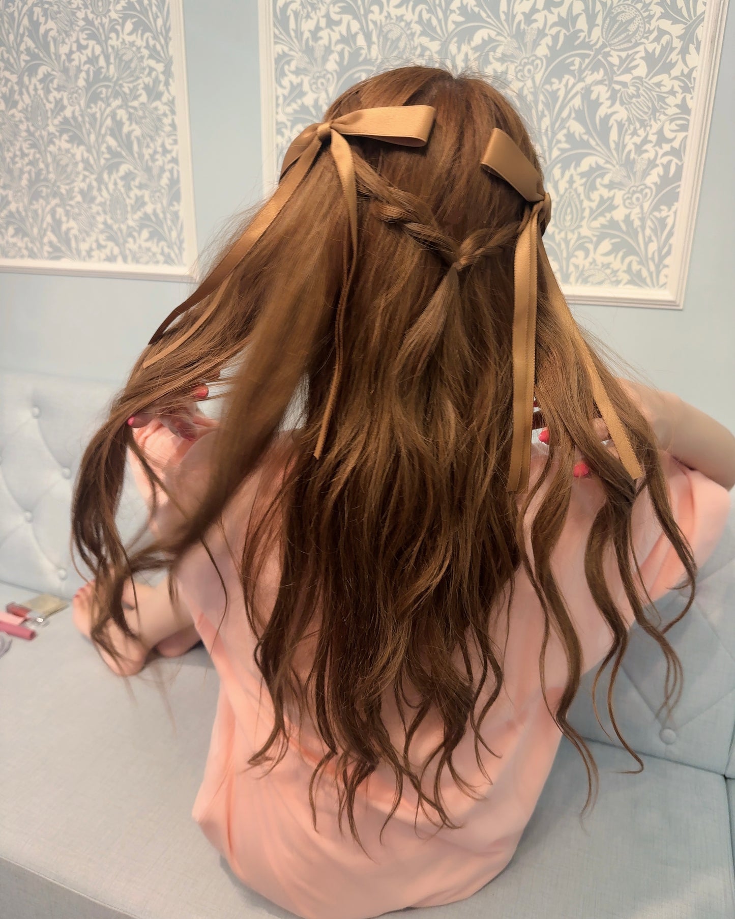 Charlotteツインリボン（ブラウン）
