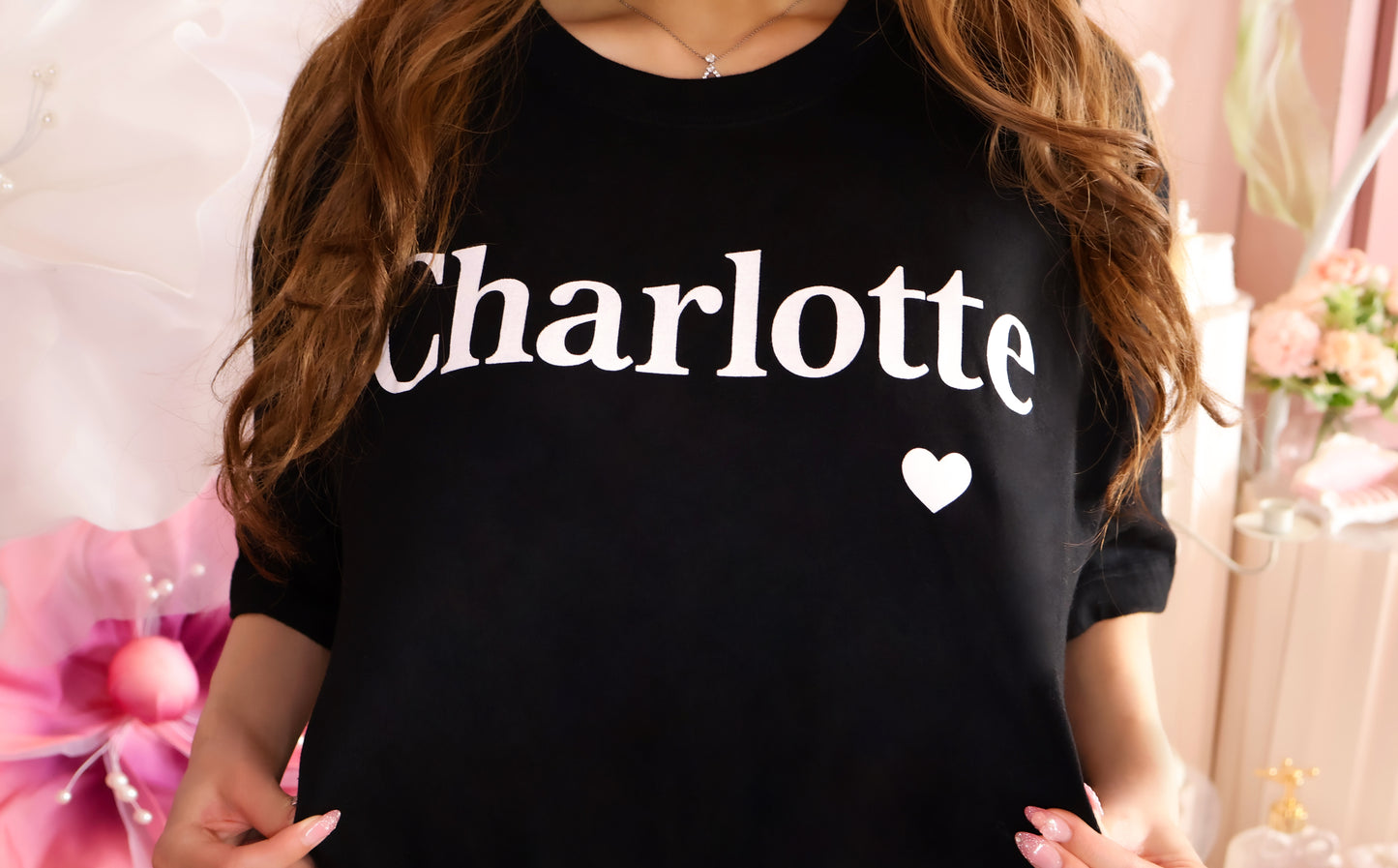 CharlotteロゴTシャツ