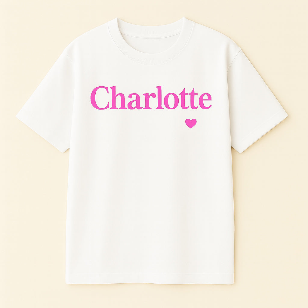 CharlotteロゴTシャツ