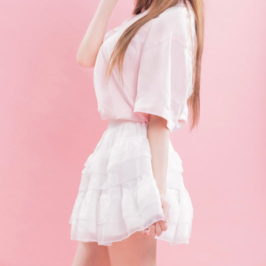 Chérieスカート（ホワイト）