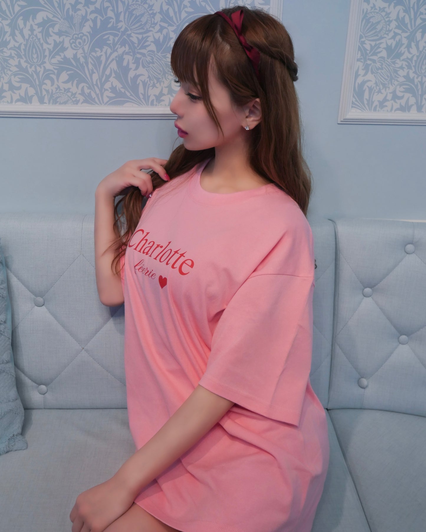 Petiteリボンカチューシャ（red）