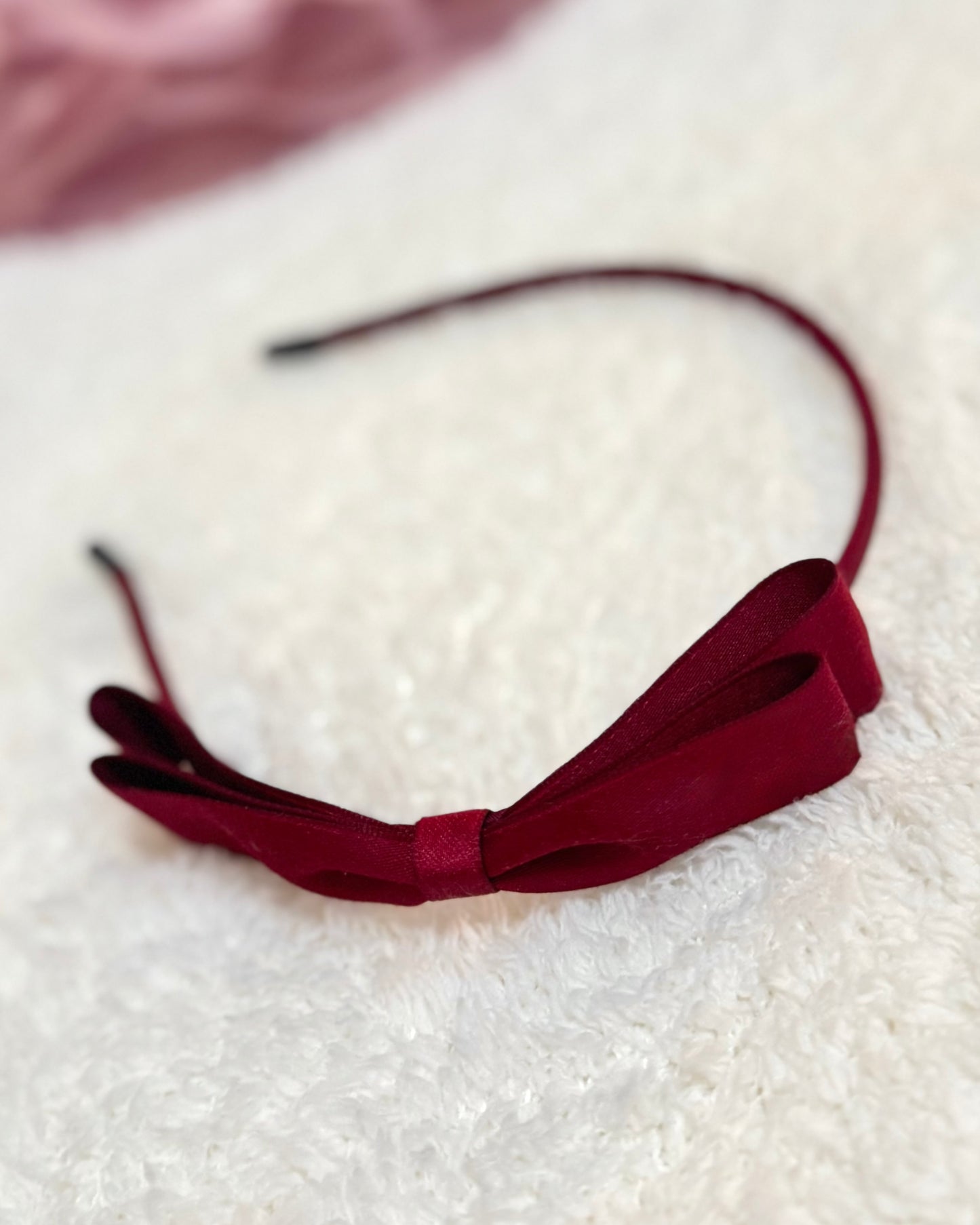 Parisリボンカチューシャ（red）