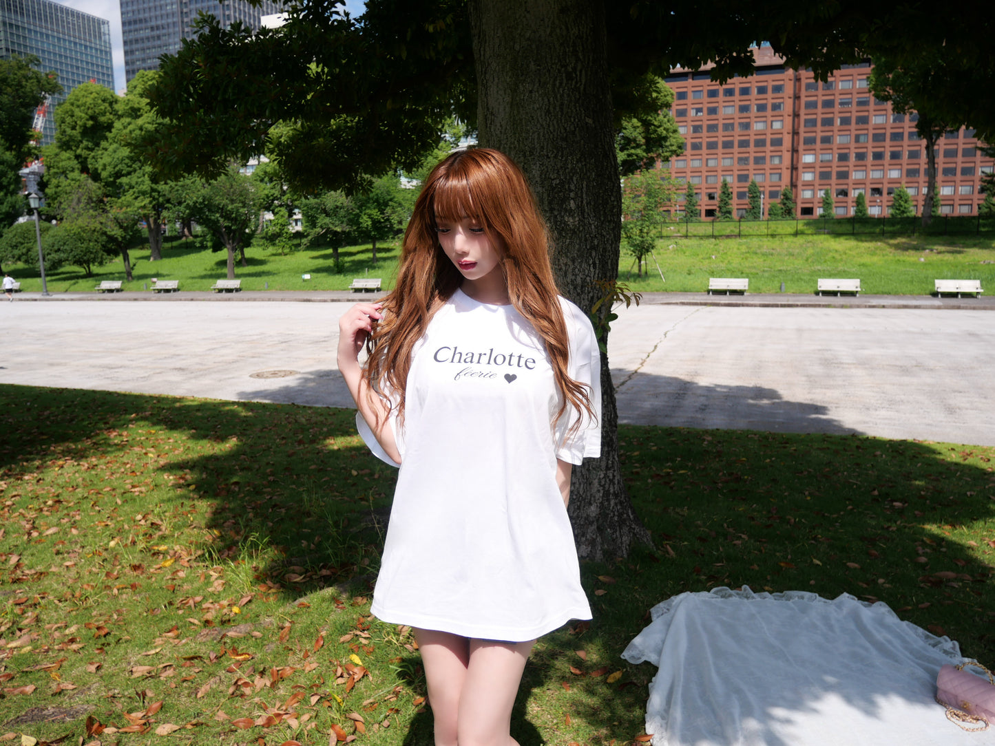 シャルロットTシャツ（ホワイト）