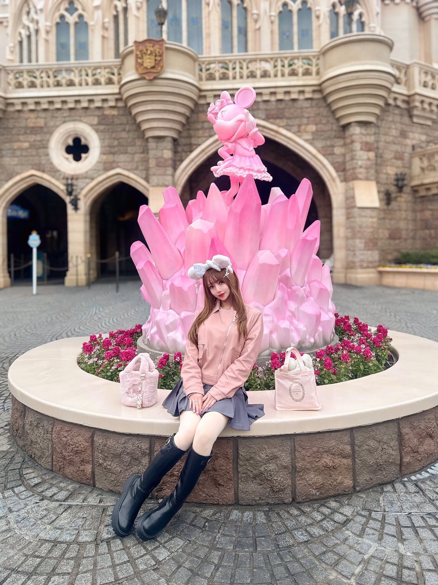 ♡10％OFF♡ Charlotteドールピンク ライダース