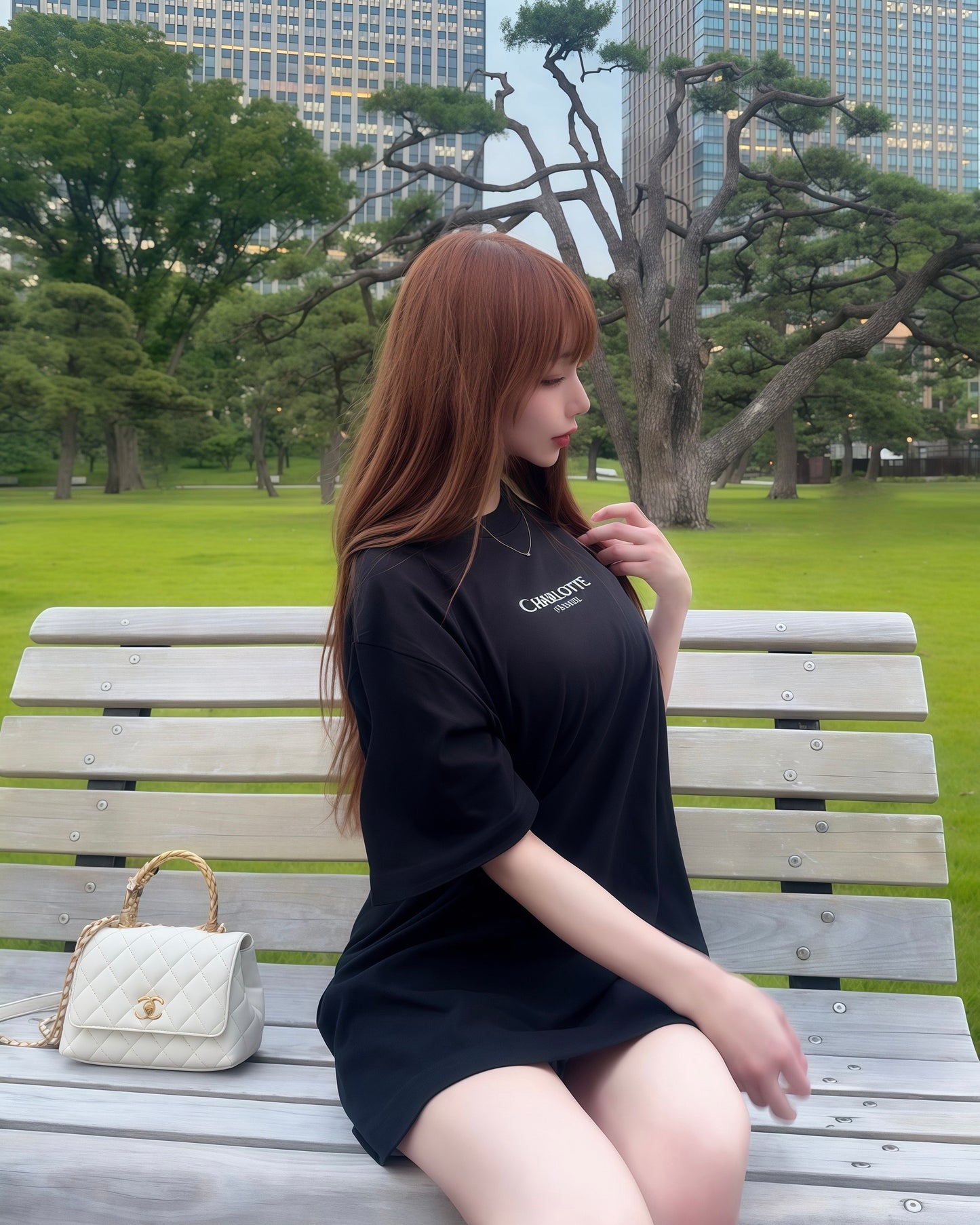 CHARLOTTE ロゴTシャツ