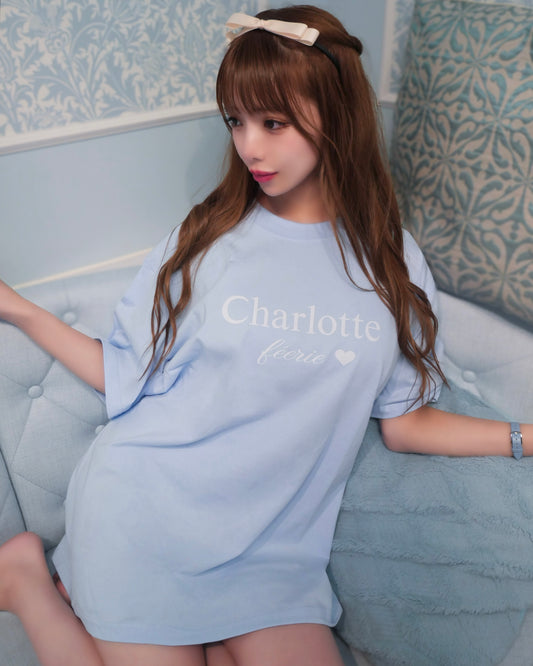 Charlotte ロゴTシャツ（フェアリーBlue）