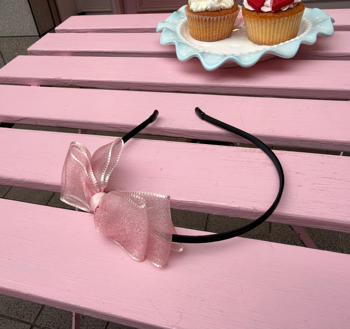 Lovely リボンカチューシャ