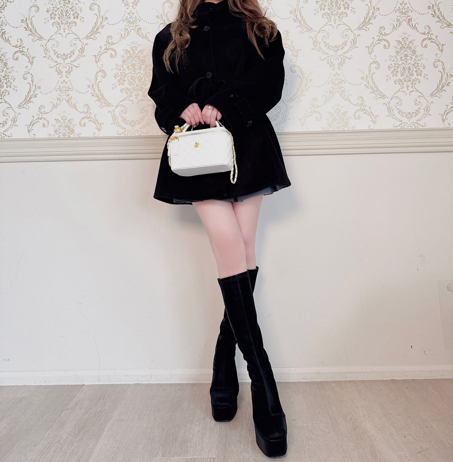 【受注販売】 Charlotte 2wayリボンコート