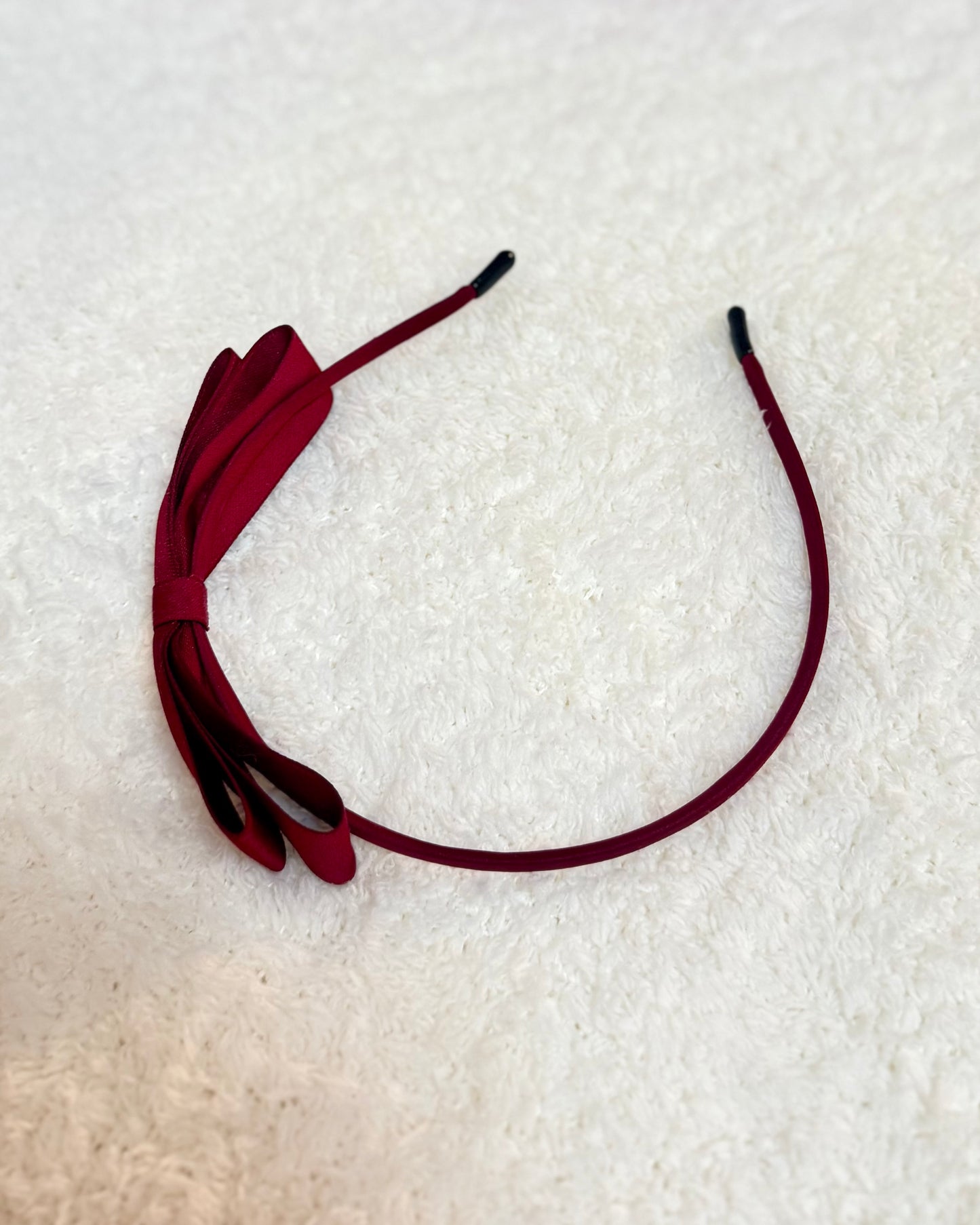 Parisリボンカチューシャ（red）