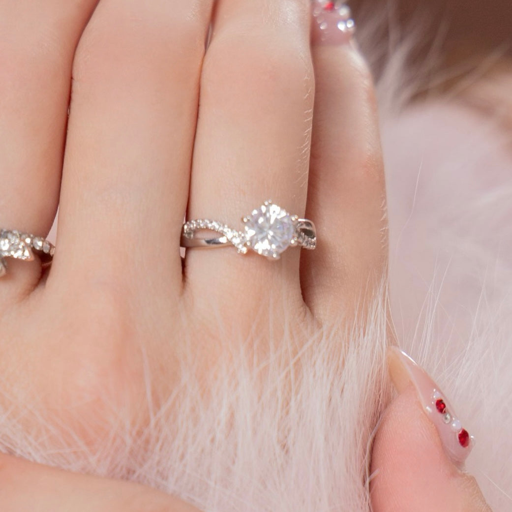 Ruban d’amourリング＆Éclat solitaireリング（セット）20%OFF