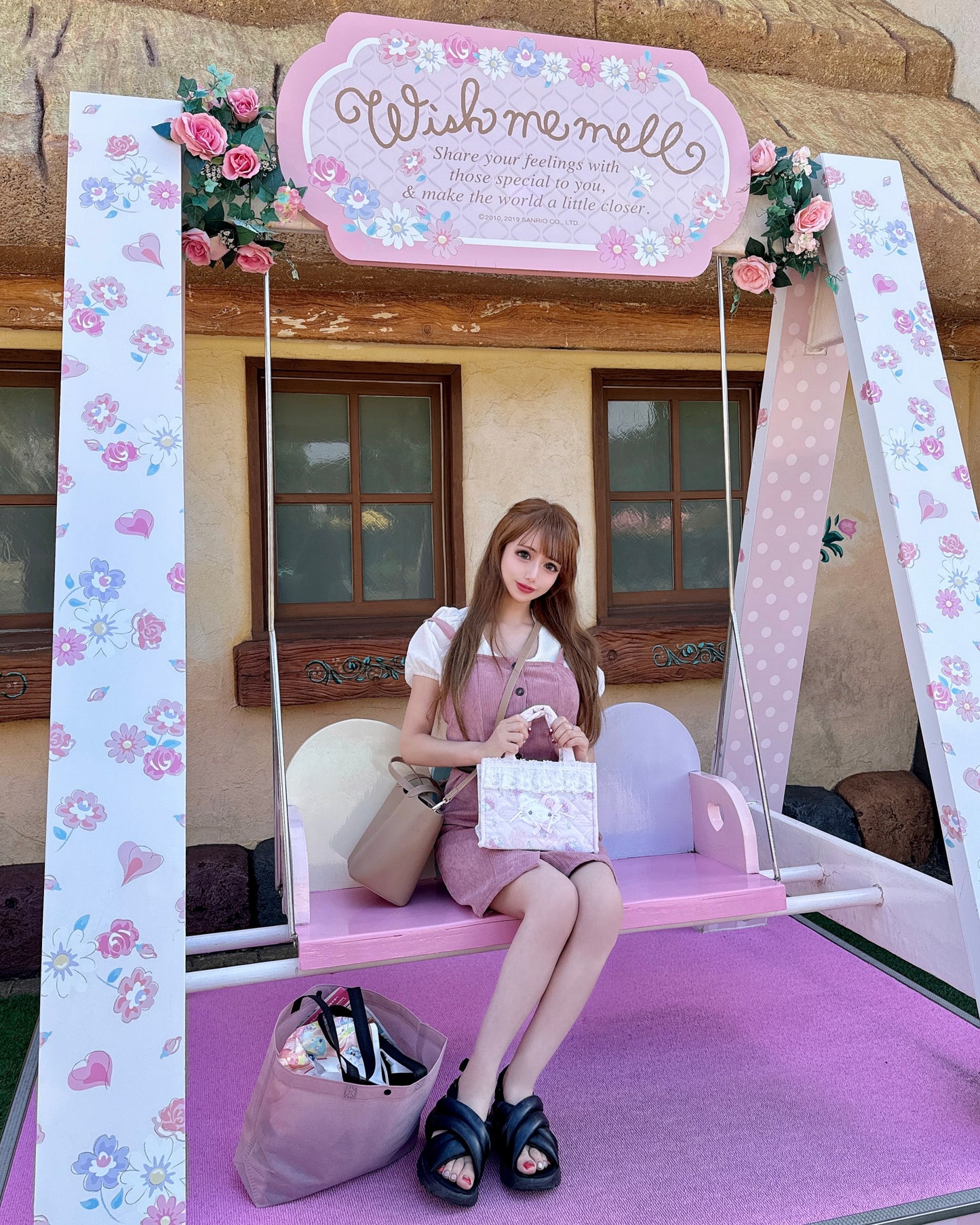 コーデュロイRoseワンピース