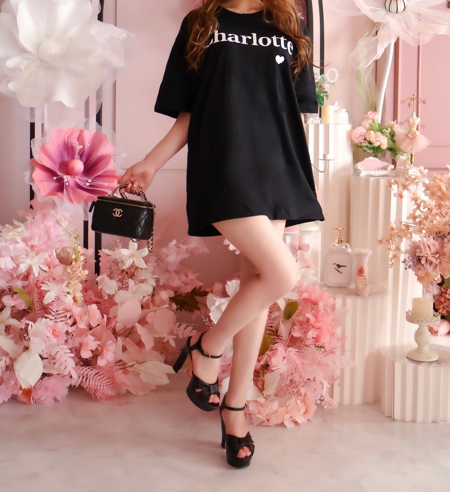CharlotteロゴTシャツ