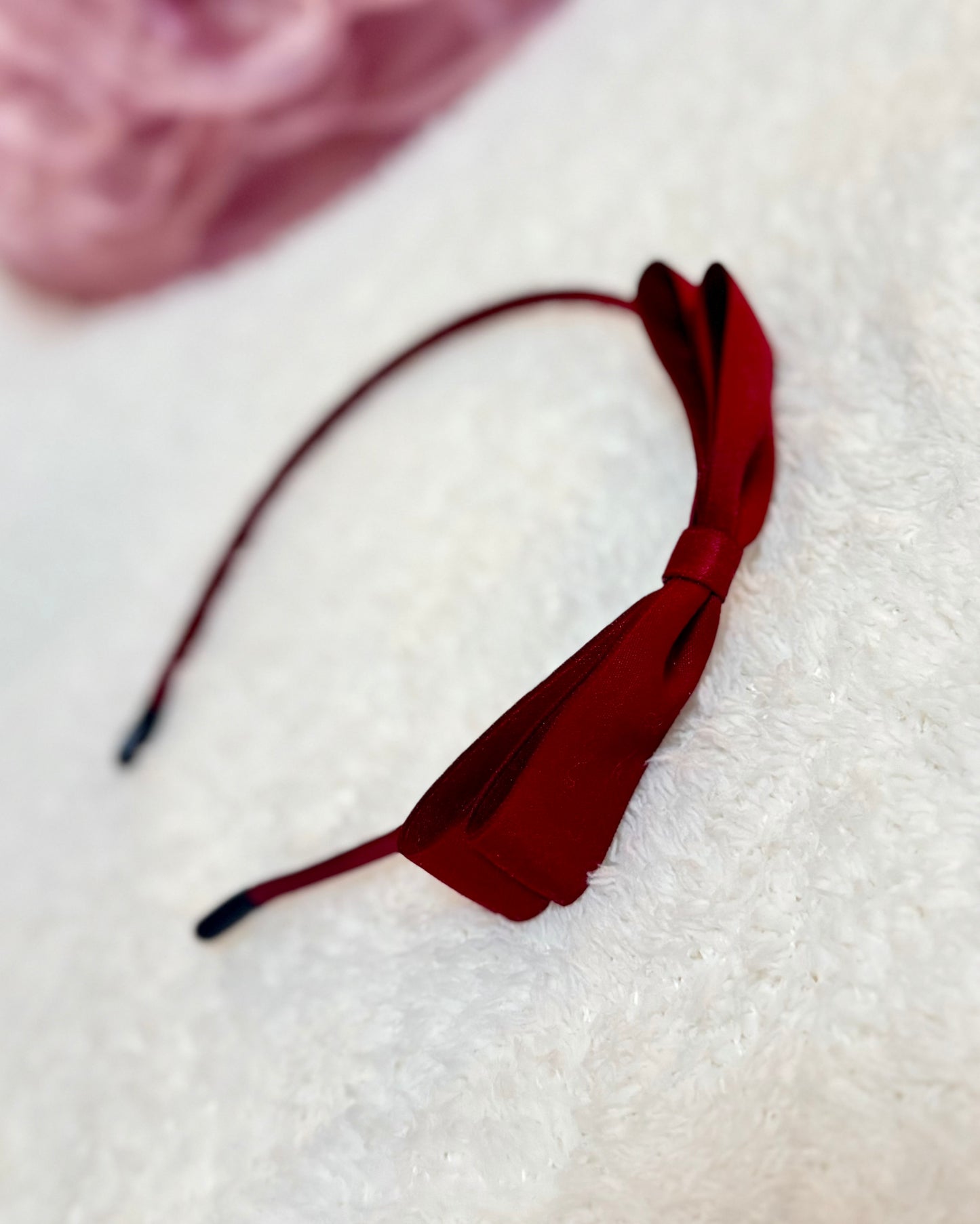 Parisリボンカチューシャ（red）