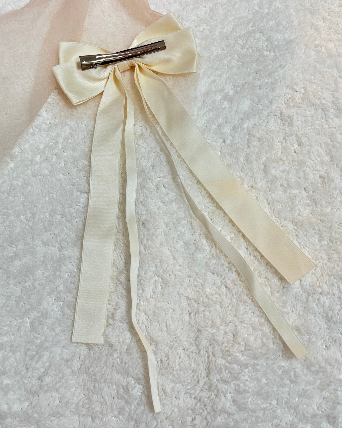 Charlotteロングリボン（Ivory）