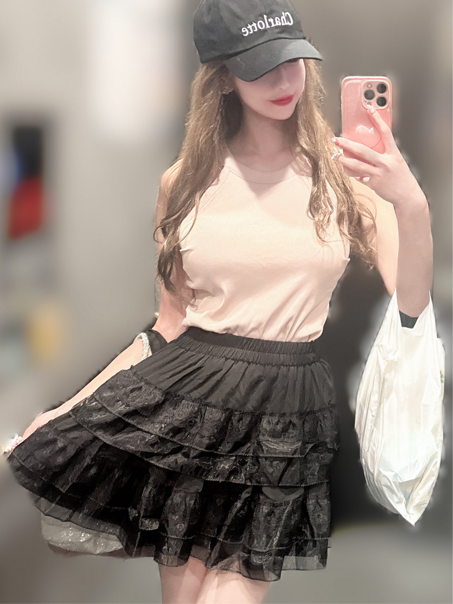 Chérieスカート（ブラック）20％off