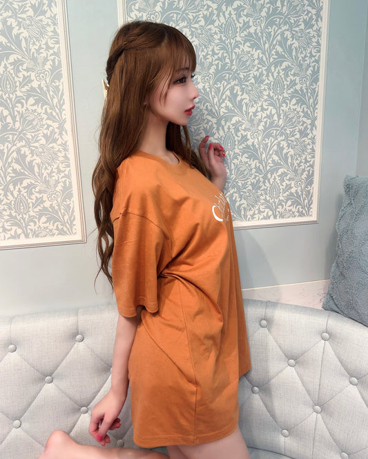 CharlotteロゴTシャツ（ココア）