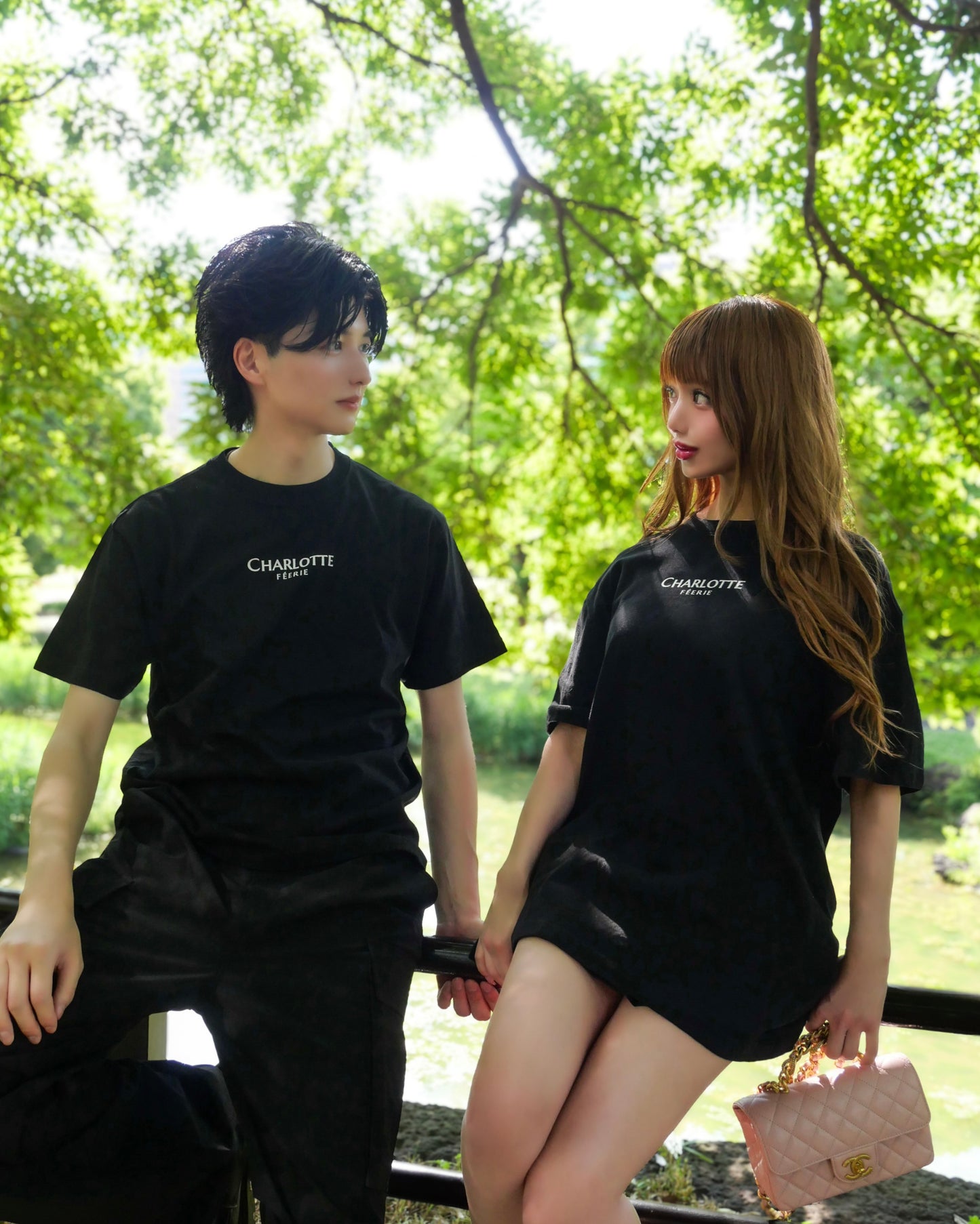 CHARLOTTE ロゴTシャツ