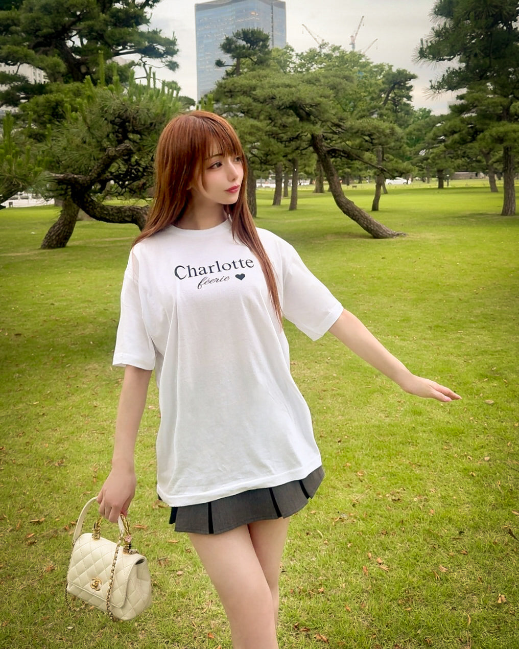 シャルロットTシャツ（ホワイト）