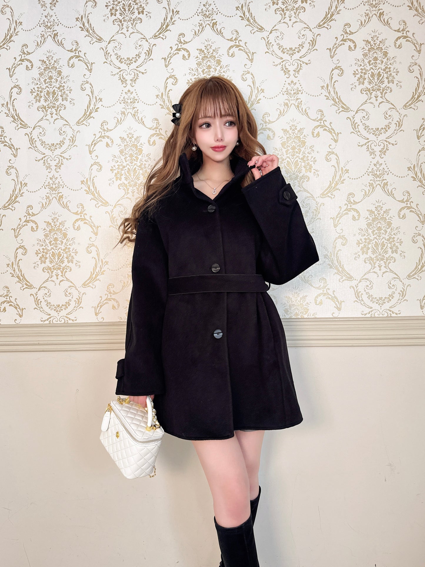 【受注販売】 Charlotte 2wayリボンコート