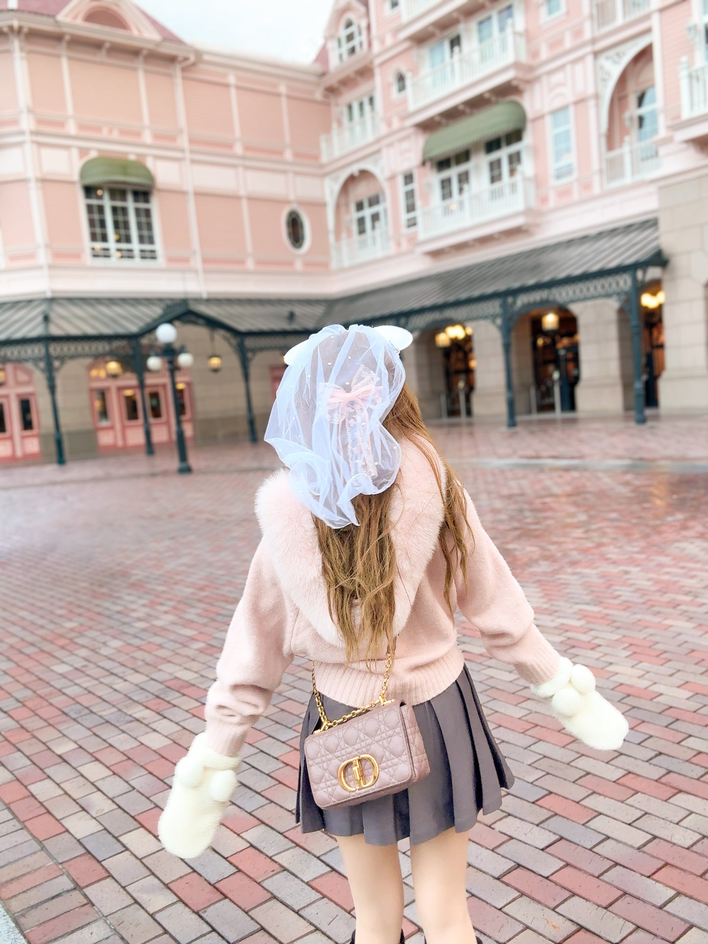 【受注販売】 Charlotte ふわふわファーニットカーディガン