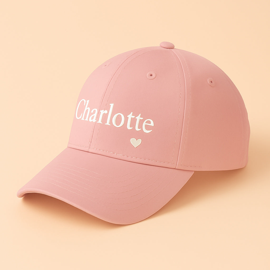 Charlotteロゴキャップ(ピンク)