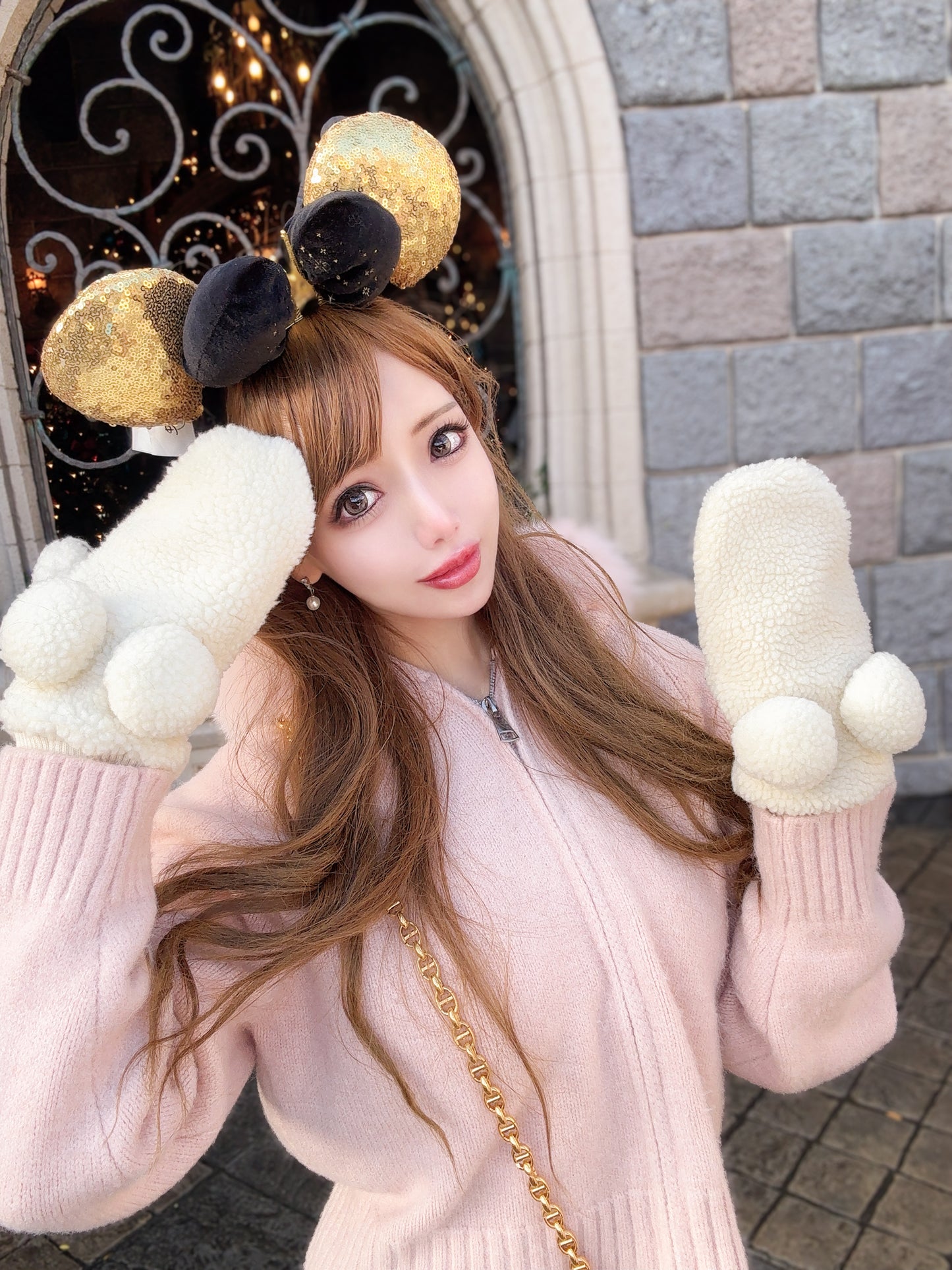 【受注販売】 Charlotte ふわふわファーニットカーディガン