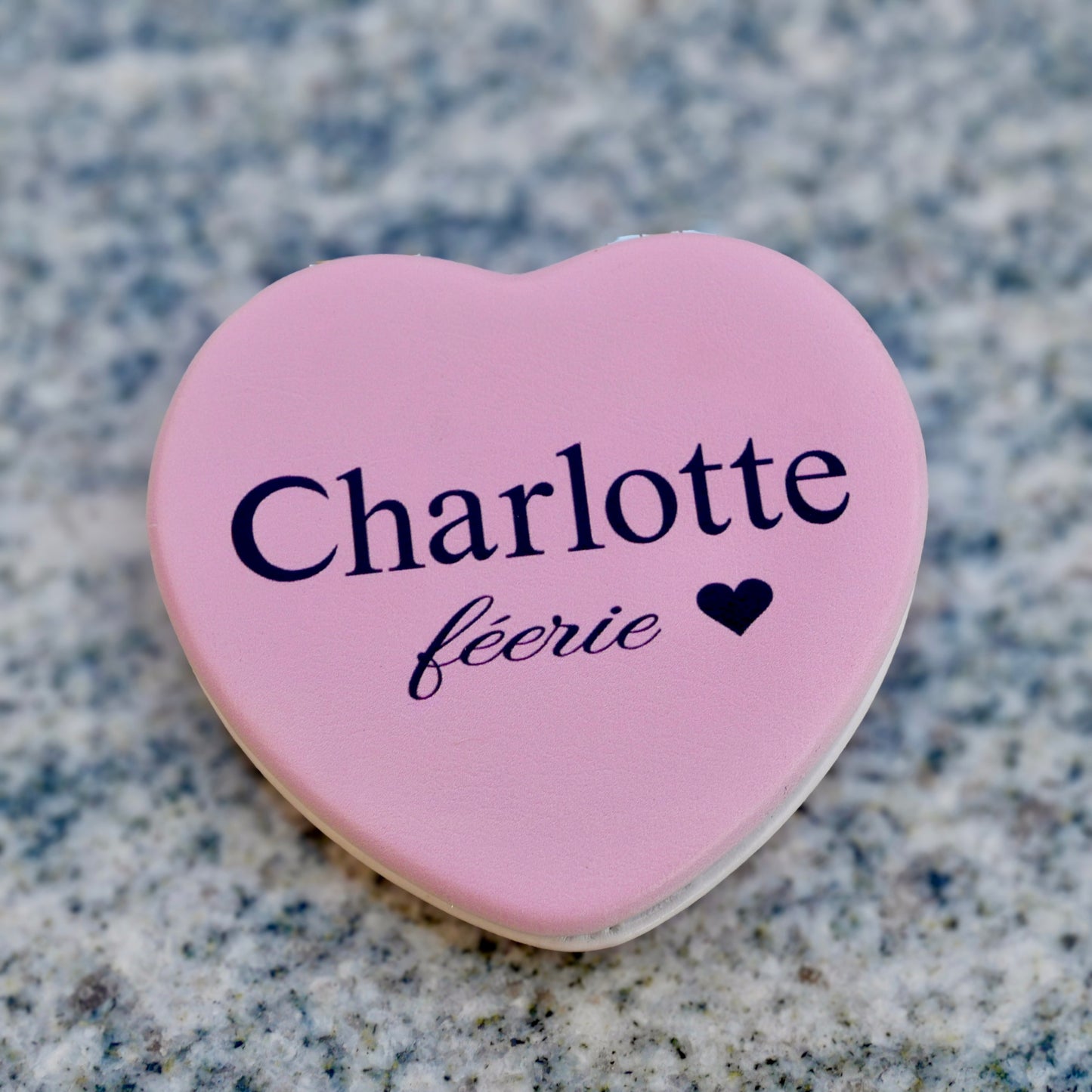 Charlotteハートコンパクトミラー