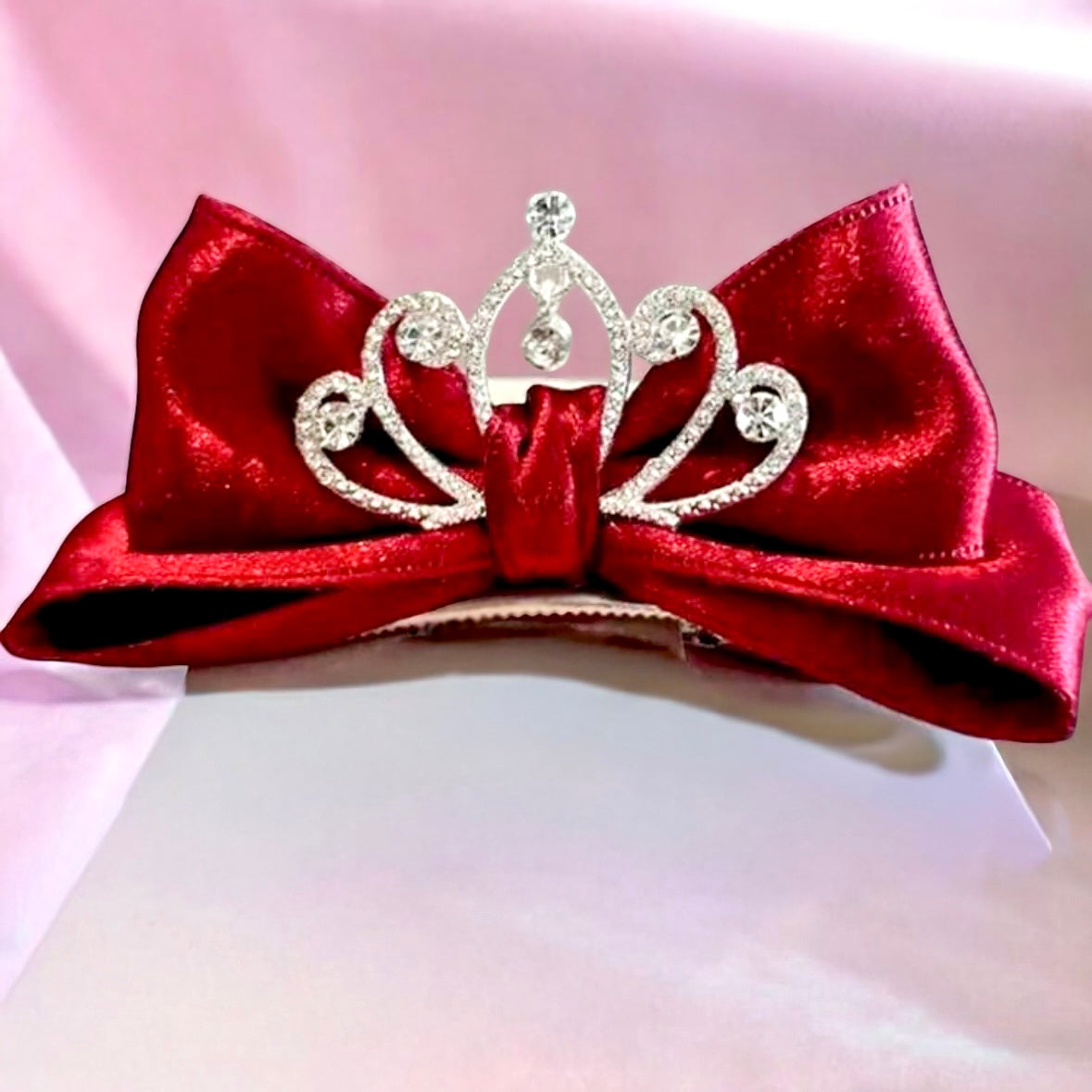 Couronne リボンヘアクリップ